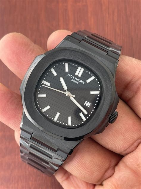 black patek|black patek philippe nautilus.